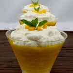 Mango & Lemon Syllabub - Quick & Refreshing Dessert