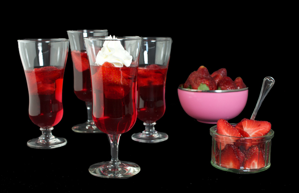 berry trifle, trifle dessert, strawberry shortcake recipes A photo of various Strawberry Desserts pictured also with fresh bowls of strawberries.