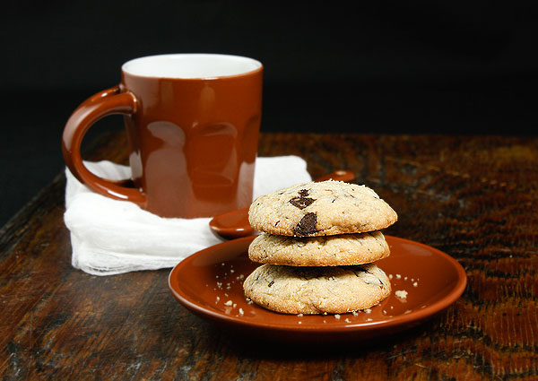 Grace's Sweet Life Italian Cookie A photo of Italian Cookies on a small dish served with a cup of espresso.